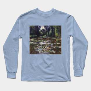 Waterlilies by Claude Monet Long Sleeve T-Shirt